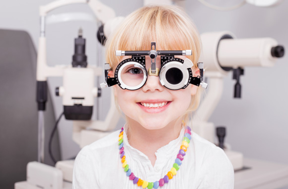 Eye exam for children